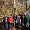 Troop 92 and volunteers cleared Town Forest trails
