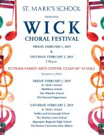 Wick Choral Festival flyer