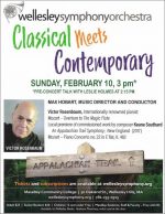 WSO: Classical Meets Contemporary concert flyer