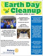 Earth Day 2019 flyer