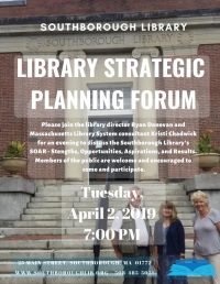 Library Strategic Planning Forum flyer