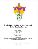 Sunrise Easter Service flyer 2019