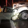 car and truck crash from SFD Facebook