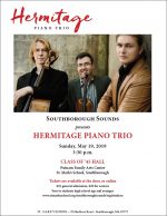Hermitage Trio concert flyer
