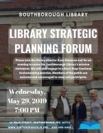 Library Strategic Planning Forum flyer