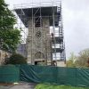 St Marks Church bell tower scaffolding (from Facebook)