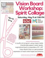 Vision Board workshop flyer