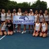 Girls Tennis District Champs cropped from photo by ARHSAthletics
