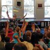 Mike the Bubble Man wows the kids at Library (from Facebook)