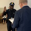 Swearing in of Sgt Richardson from Town tweet