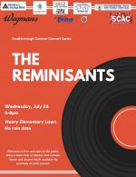 The Reminisants concert flyer