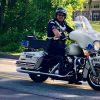 Sgt Tim Slatkavitz in CEMLEC motorcycle unit (from Facebook)