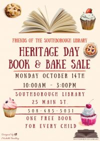 Heritage Day Book & Bake Sale