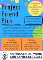 Project Friend Plus flyer