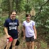 Nyah Yazdani and Grace Bouzan at Beals Preserve