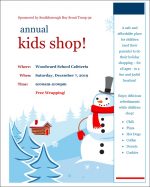 Annual Kids Shop flyer