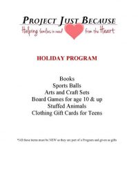 Holiday 2019 flyer - Southboro Fire Dept