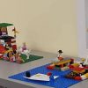 Kids' lego creations on display in the Children's Room (cropped from Facebook)