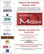 Messiah concert flyer