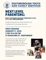 SYFS Next Level Parenting workshop series