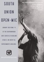 South Union Open-Mic flyer