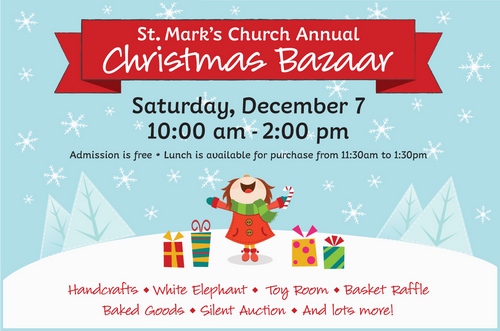 St. Mark’s Church's annual Christmas Bazaar - Saturday - My Southborough