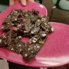 Kim Larkin's chocolate bark from Leominster Public Library Facebook post