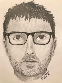 Sketch rendering of suspect