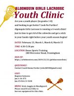 LAX youth clinic flyer