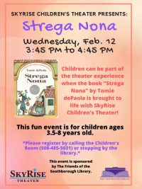 Strega Nona flyer