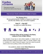 cradles to crayons drive