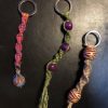 macrame keychains from flyer