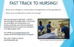 AVRTHS Fast Track to Nursing promo