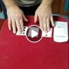 Trick demo by Magician Ed Popielarczyk (screenshot from Facebook)