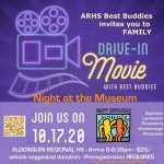 Drive in movie flyer