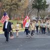  officials and scouts march