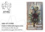 Athru Designs business card