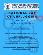 National Day of unplugging flyer