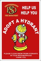 SFD Adopt a Hydrant flyer
