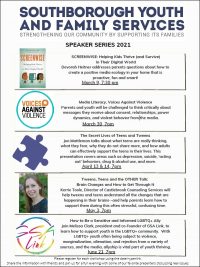 SYFS speaker series flyer