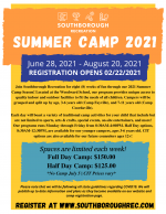 Rec Summer Camp flyer