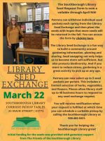 Library Seed Exchange Flyer