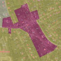 zoning map Downtown District and abutters