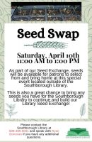 Seed Swap flyer