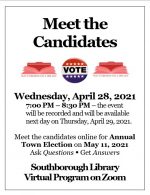 Meet the Candidates flyer