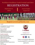 Youth Football & Cheer jr thawks flyer