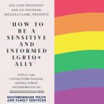 LGBTQ+ ALLY flyer