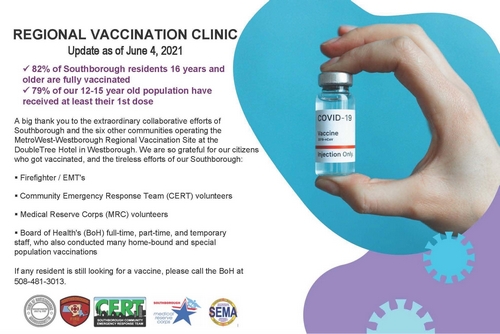 Regional Vaccination Clinic flyer