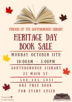 Book Sale flyer