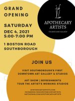 Apothecary Artists flyer